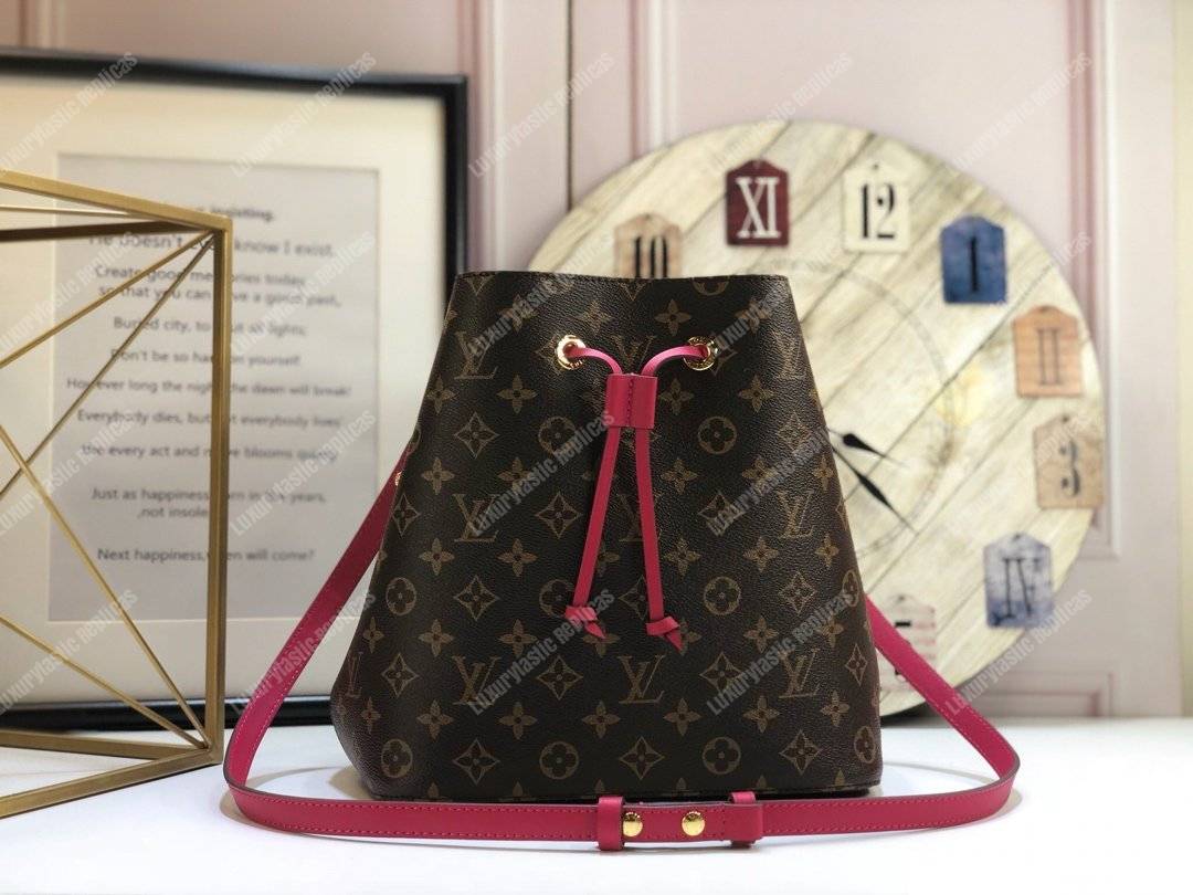 LV NéoNoé Bag Monogram Fuchsia