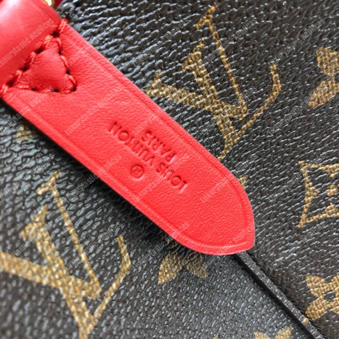 LV NéoNoé Bag Monogram Coquelicot