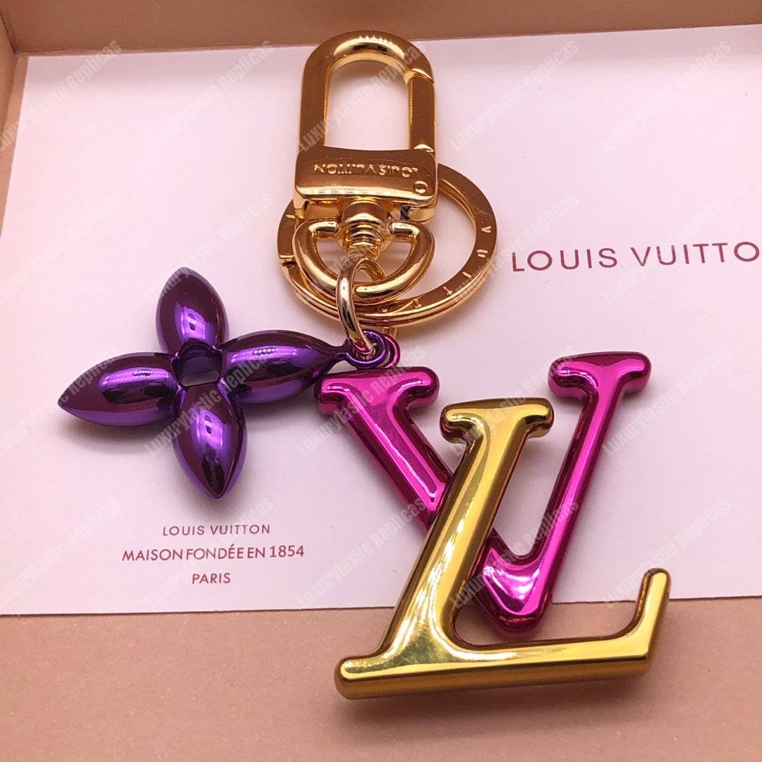 LV New Wave Bag Charm & Key Holder