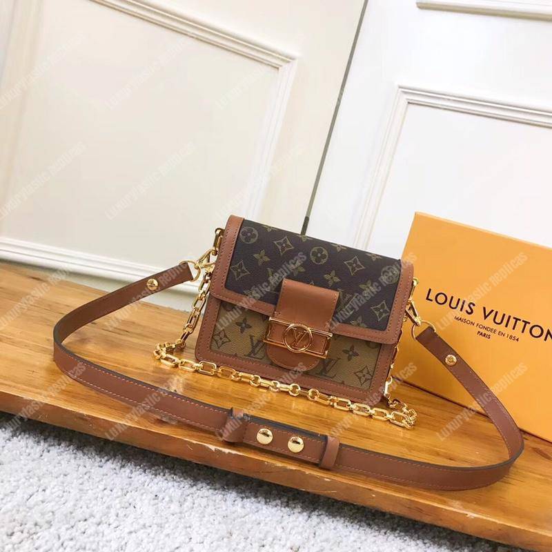 LV Mini Dauphine Monogram/Monogram Reverse