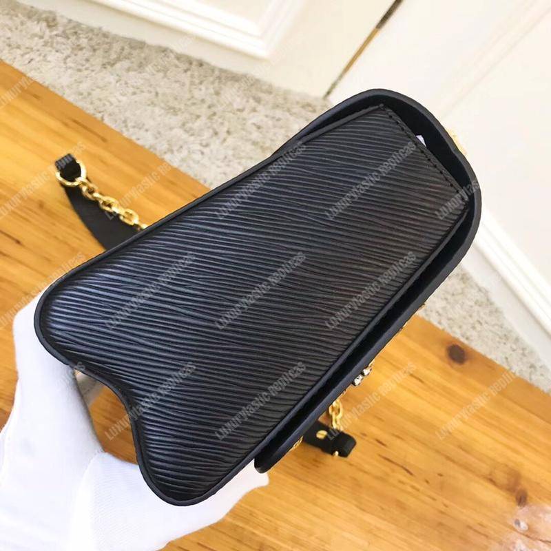 LV Twist MM Epi Leather Sunburst Noir
