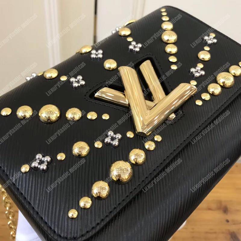 LV Twist MM Epi Leather Sunburst Noir