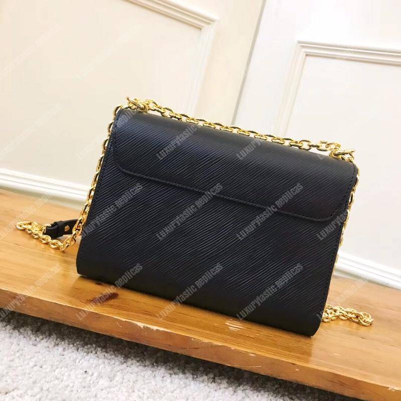 LV Twist MM Epi Leather Sunburst Noir