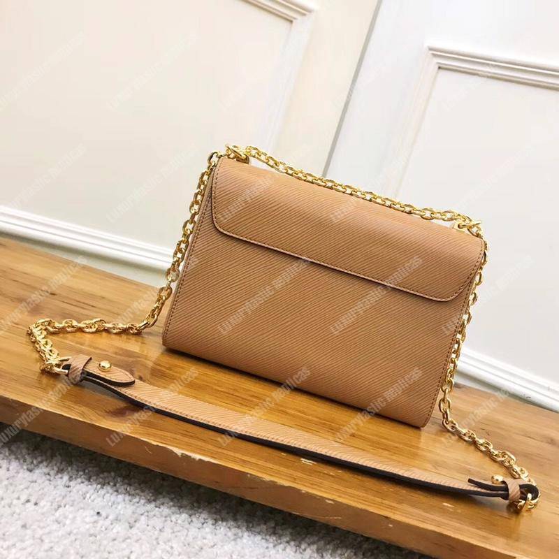 LV Twist MM Epi Leather Sunburst Canelle