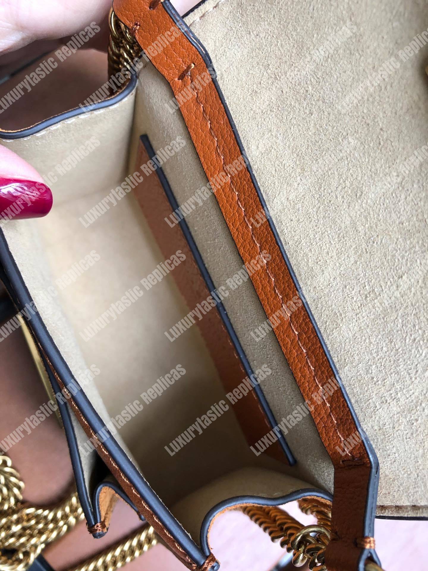 Givenchy GV3 Nano Leather Belt Bag Cognac