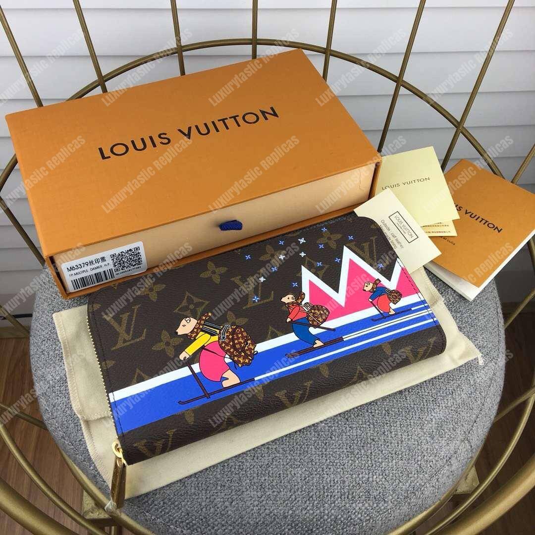 LV Zippy Wallet Monogram Christmas 2018