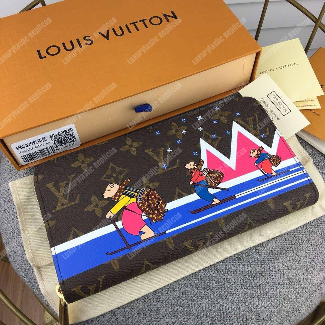 LV Zippy Wallet Monogram Christmas 2018