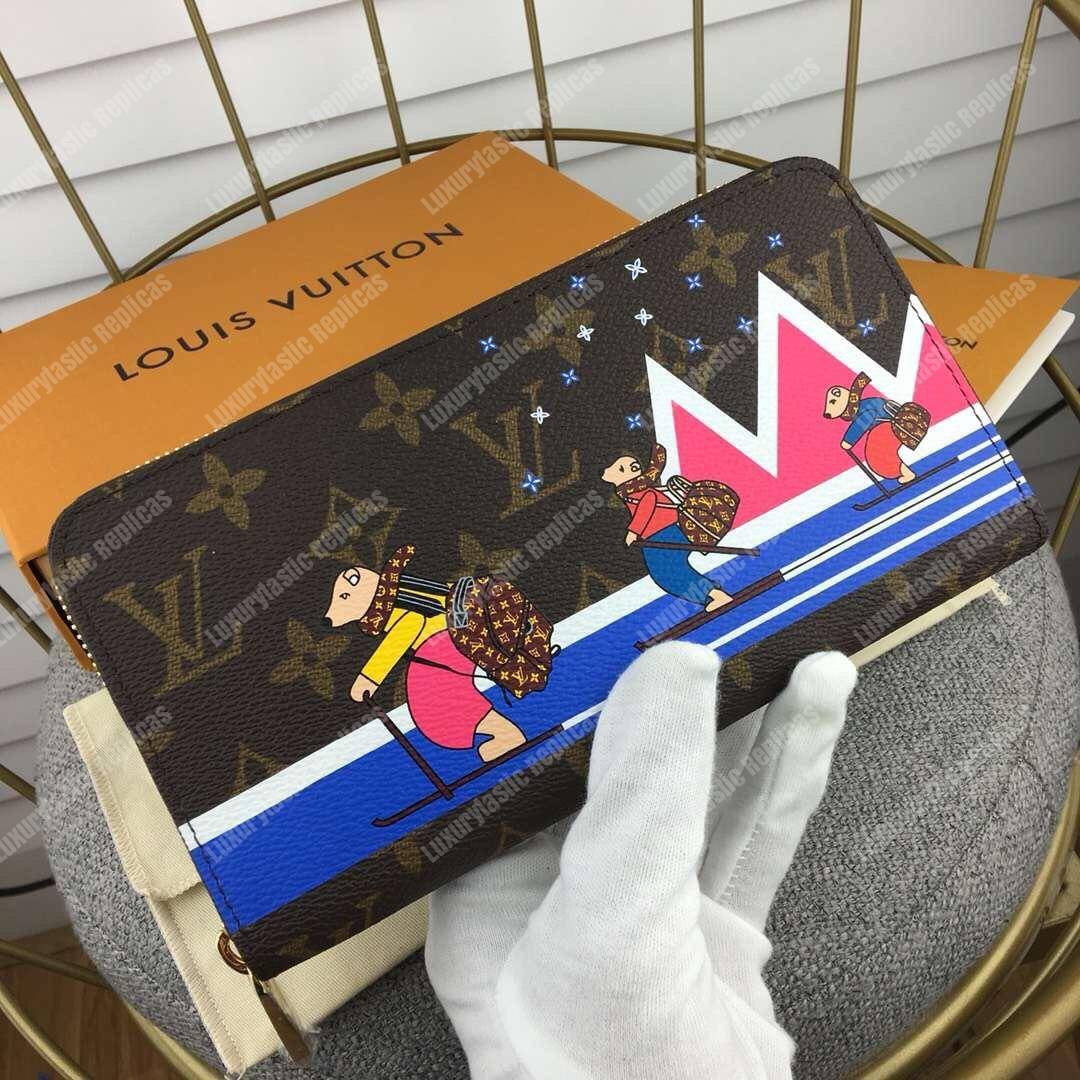LV Zippy Wallet Monogram Christmas 2018