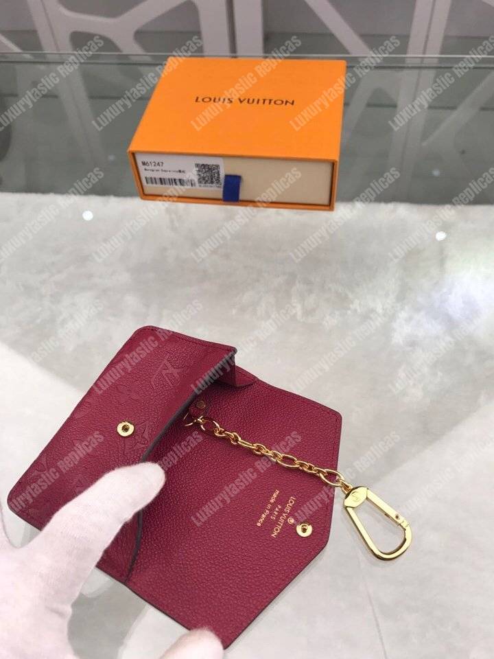 LV Key Pouch Monogram Empreinte Jaipur