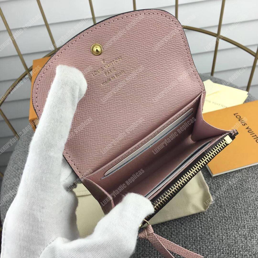 LV Rosalie Coin Purse Damier Ebene