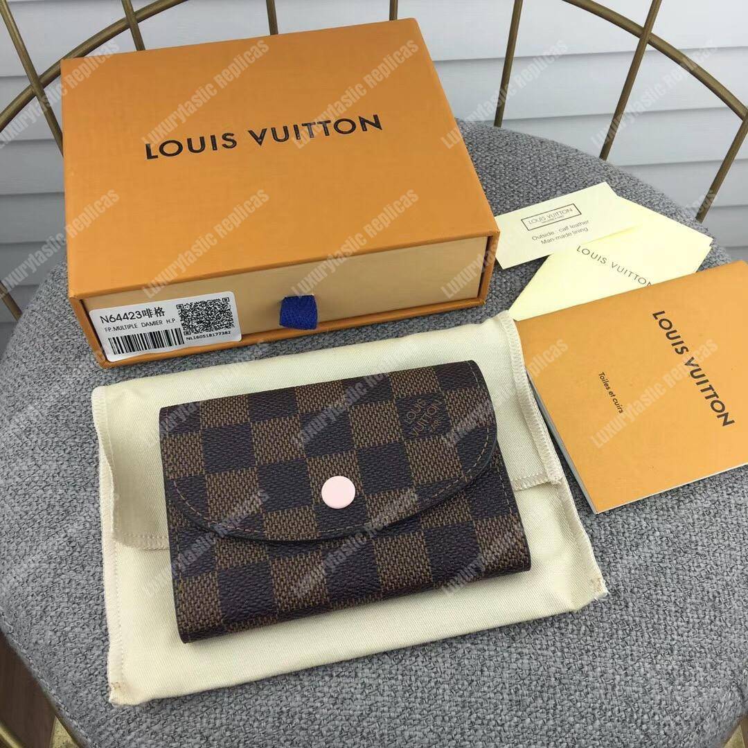 LV Rosalie Coin Purse Damier Ebene