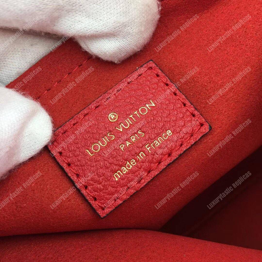 LV Daily Pouch Monogram Scarlet