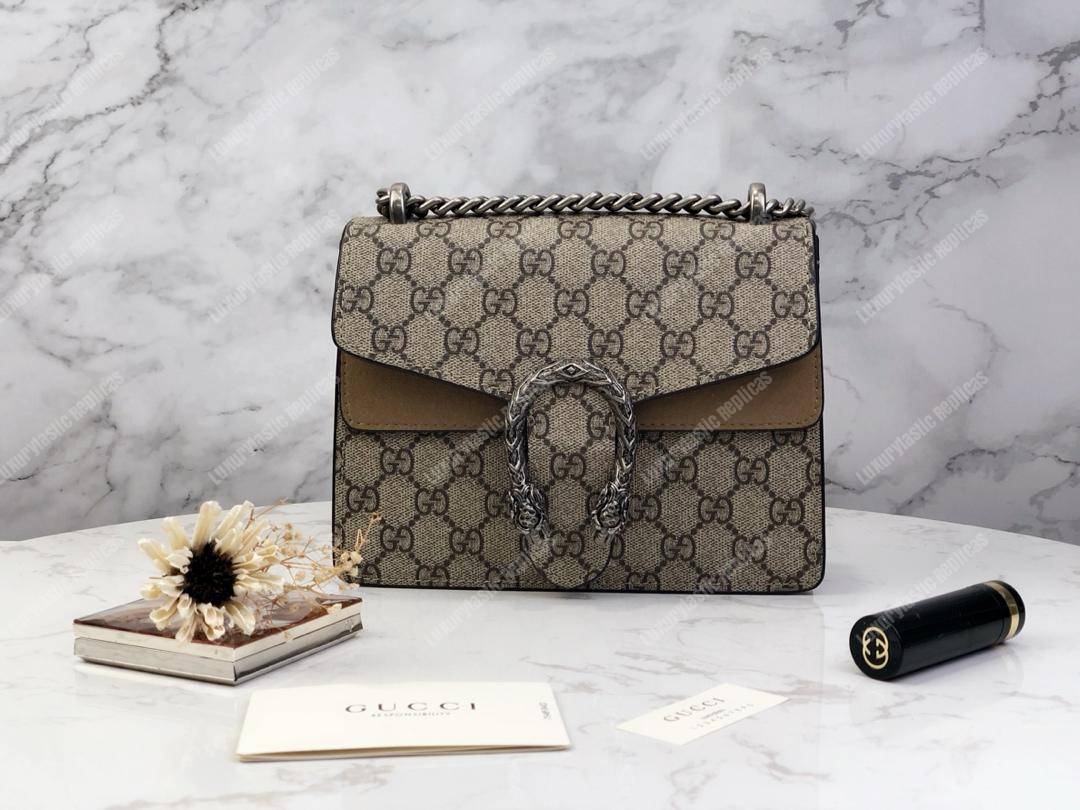 G*u*i dionysus gg sup*e mini bag beige brown