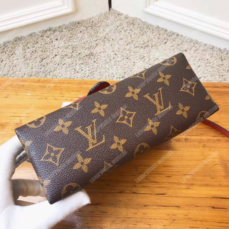 LV Locky BB Monogram Canvas Coquelicot
