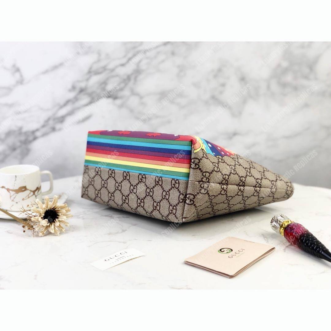 G*u*i children’s gg G*u*i rainbow birds tote