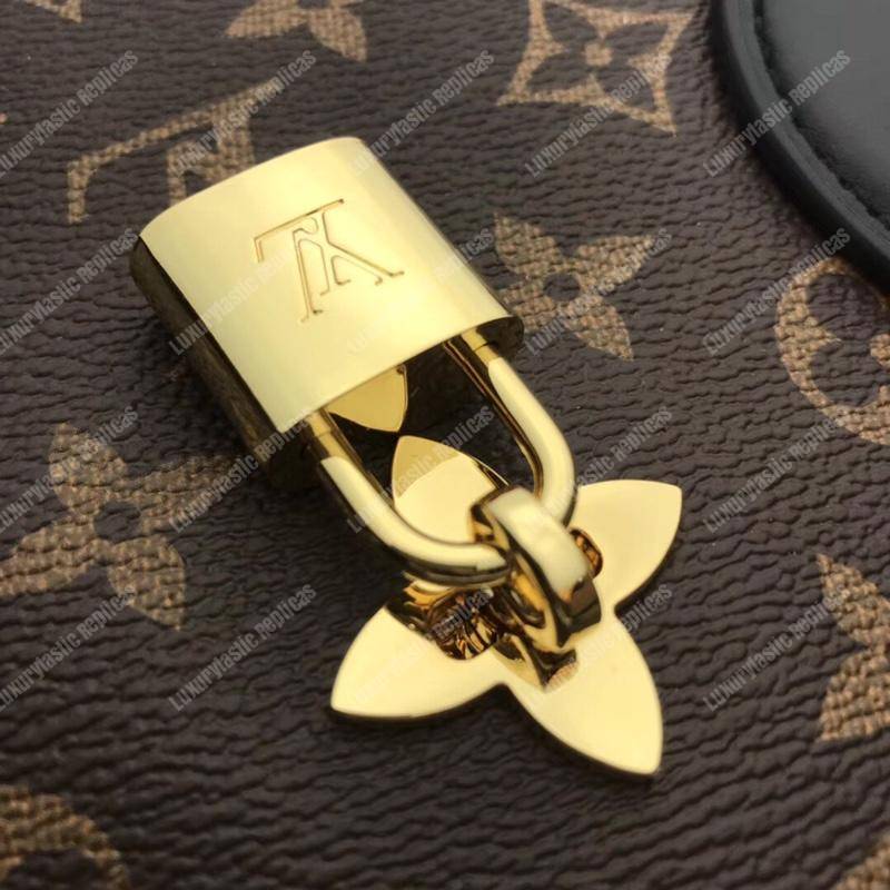 LV Flower Zipped Tote Pm Monogram canvas Noir