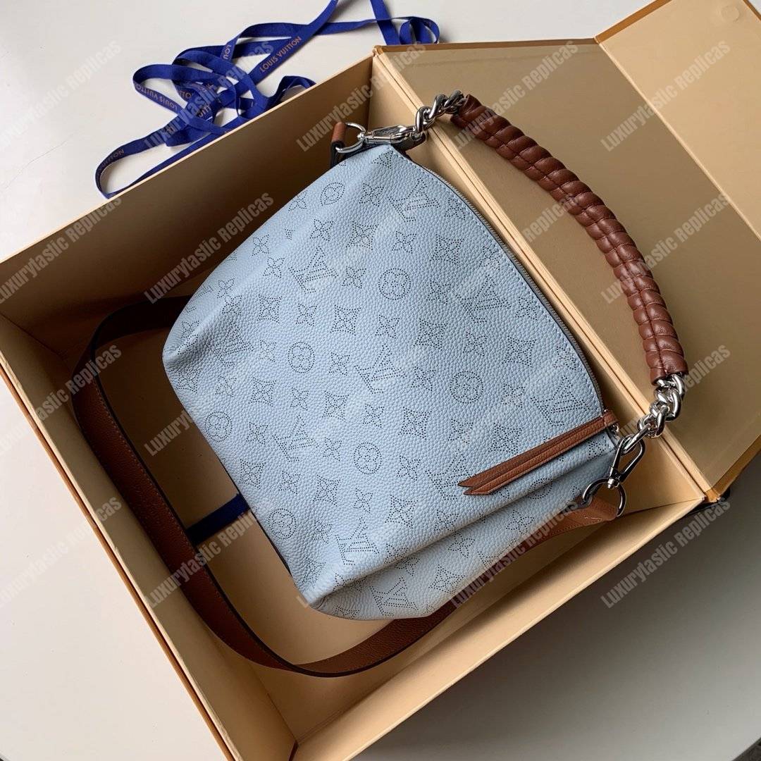 LV Babylone Chain BB Mahina Bleu Horizon Pumpkin