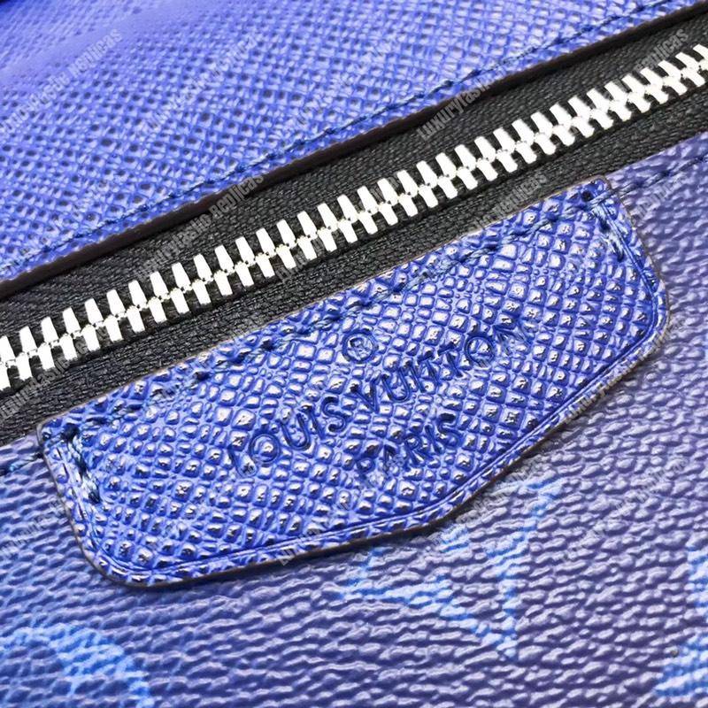 LV Outdoor Messenger K45 Taiga Monogram Cobalt