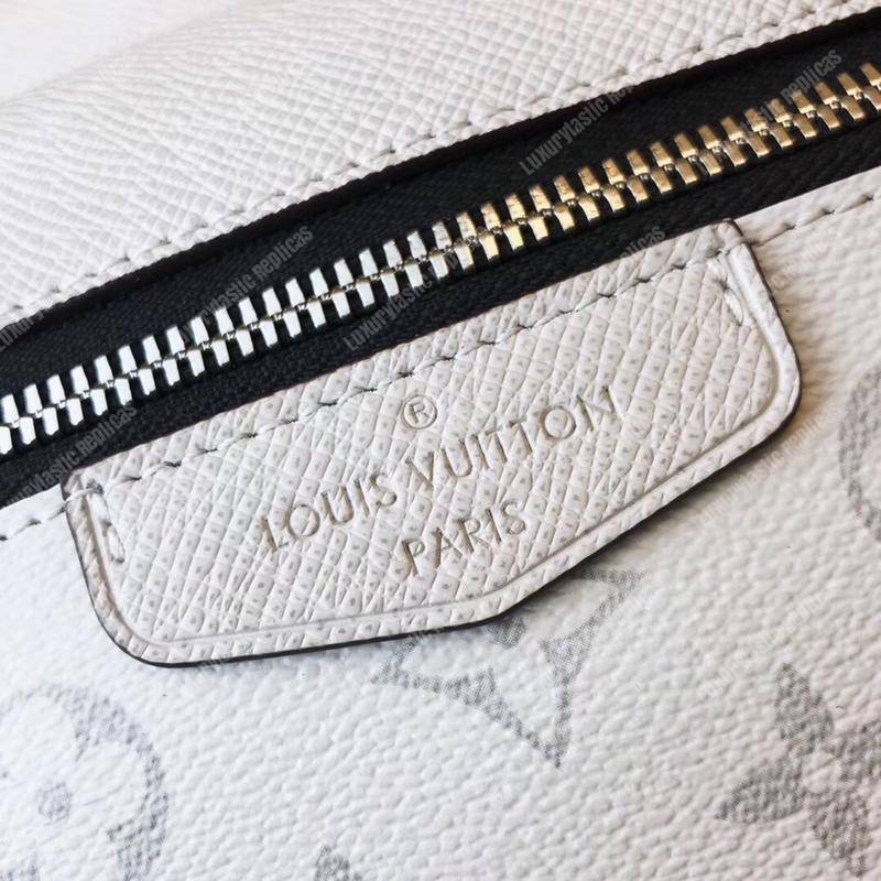 LV Outdoor Messenger K45 Taiga Monogram Blanc
