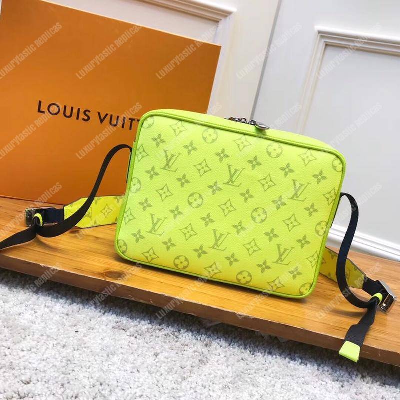 LV Outdoor Messenger K45 Taiga Monogram Jaune