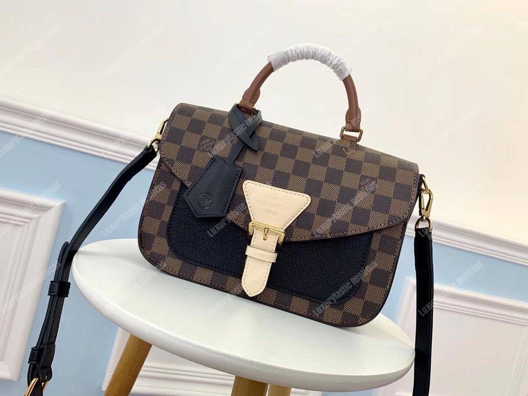 LV Beaumarchais Damier Ebene Noir
