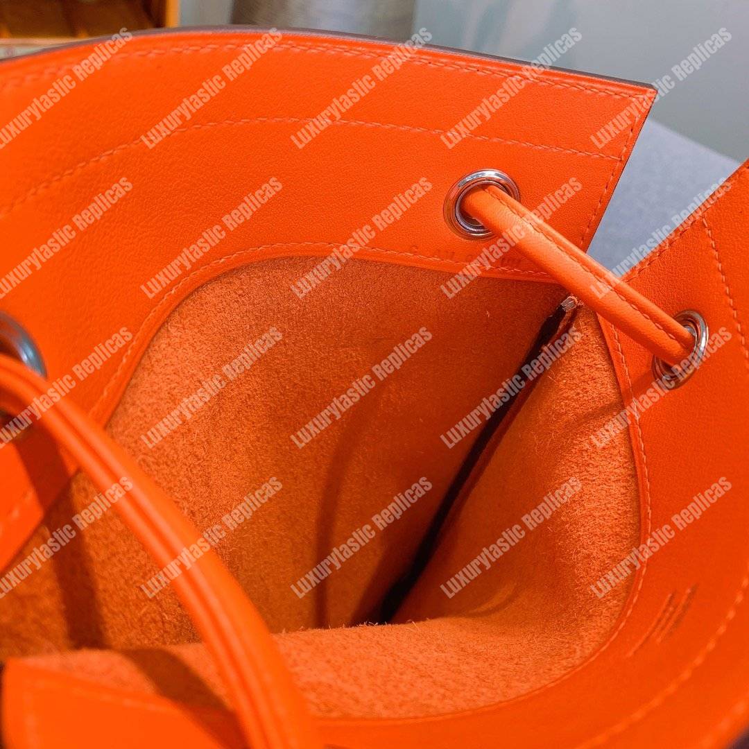 H**mes aline mini bag swift orange