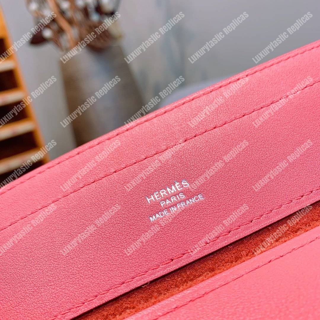 H**mes aline mini bag swift rose azalee