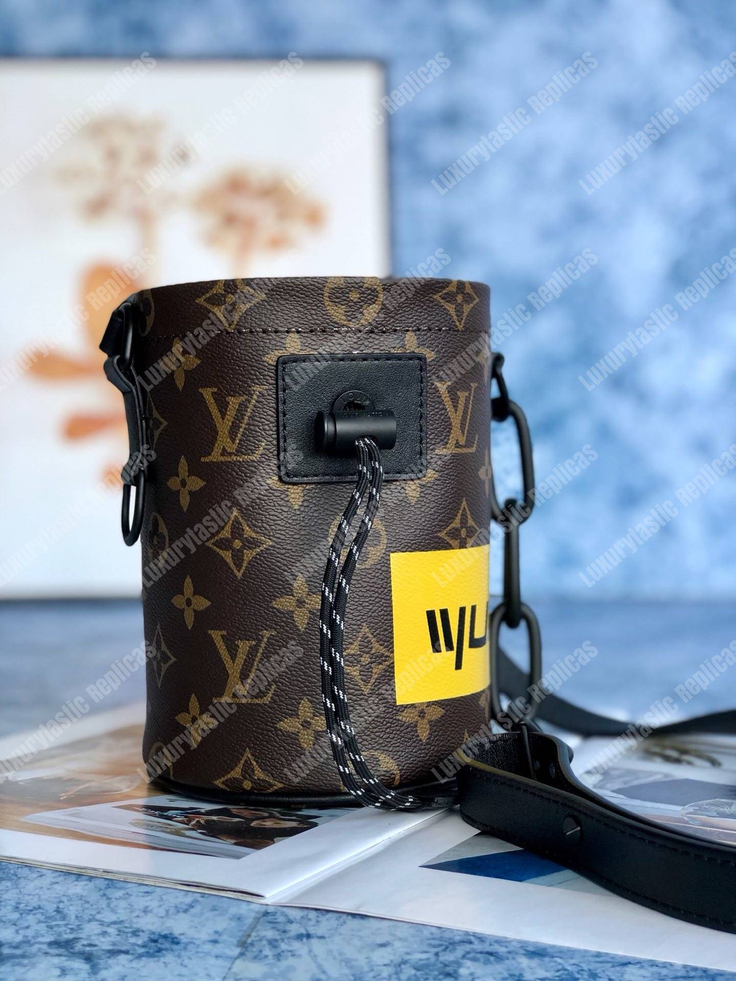 LV Chalk Nano Bag Monogram Marron