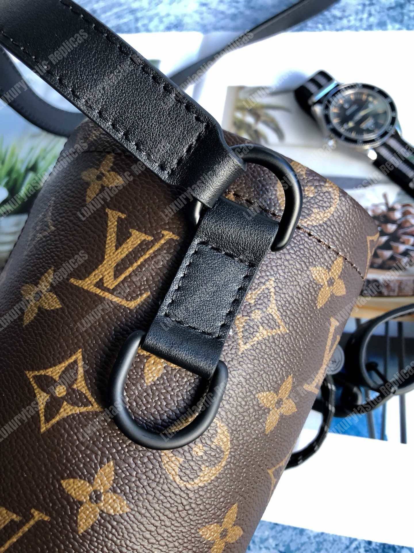 LV Chalk Nano Bag Monogram Marron
