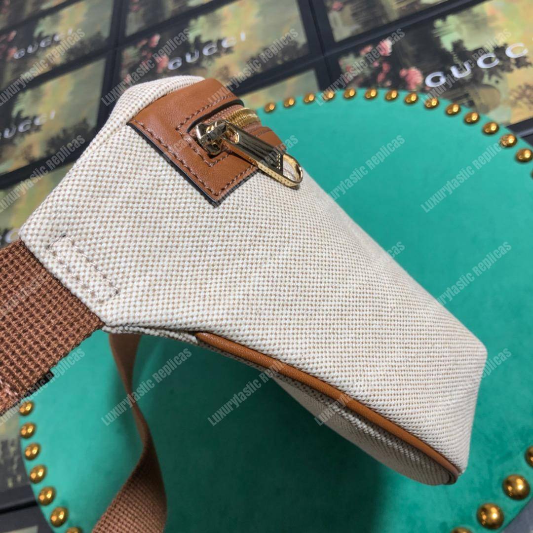 G*u*i vintage canvas belt bag