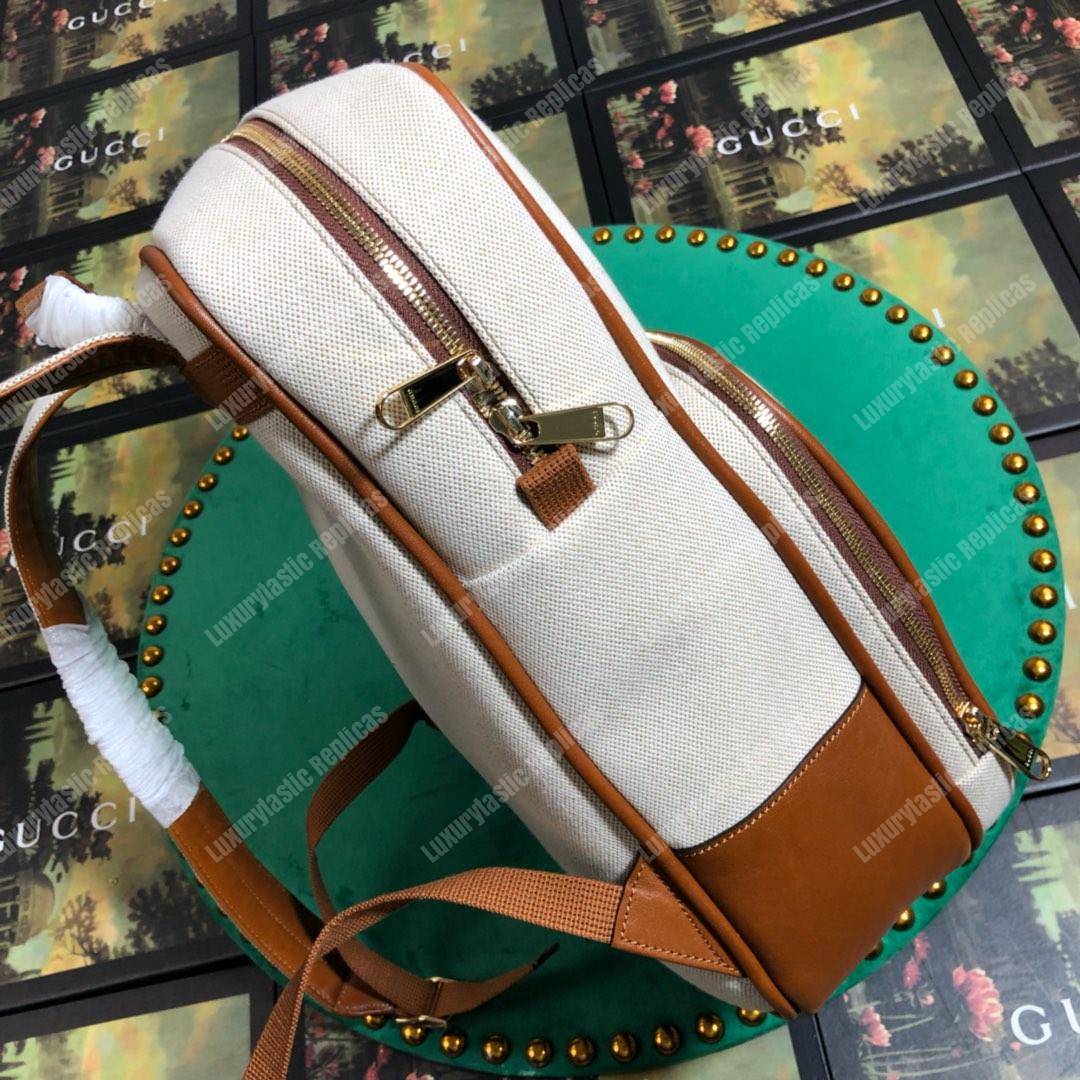 G*u*i vintage canvas backpack