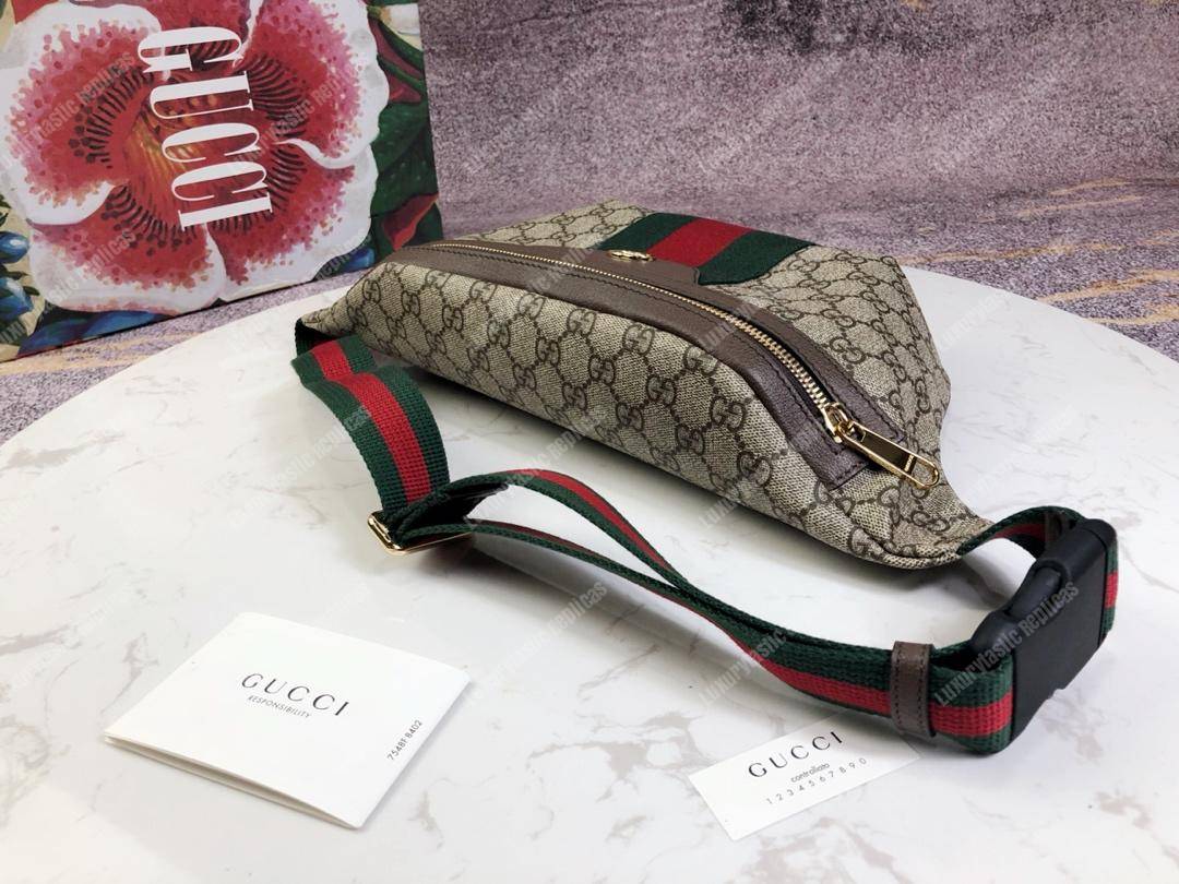 G*u*i gg sup*e canvas belt bag