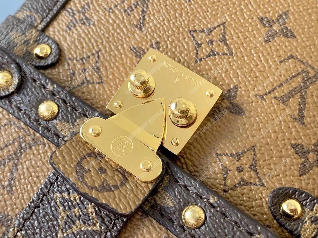 LV Pochette Verticale Trunk Monogram Reverse Canvas