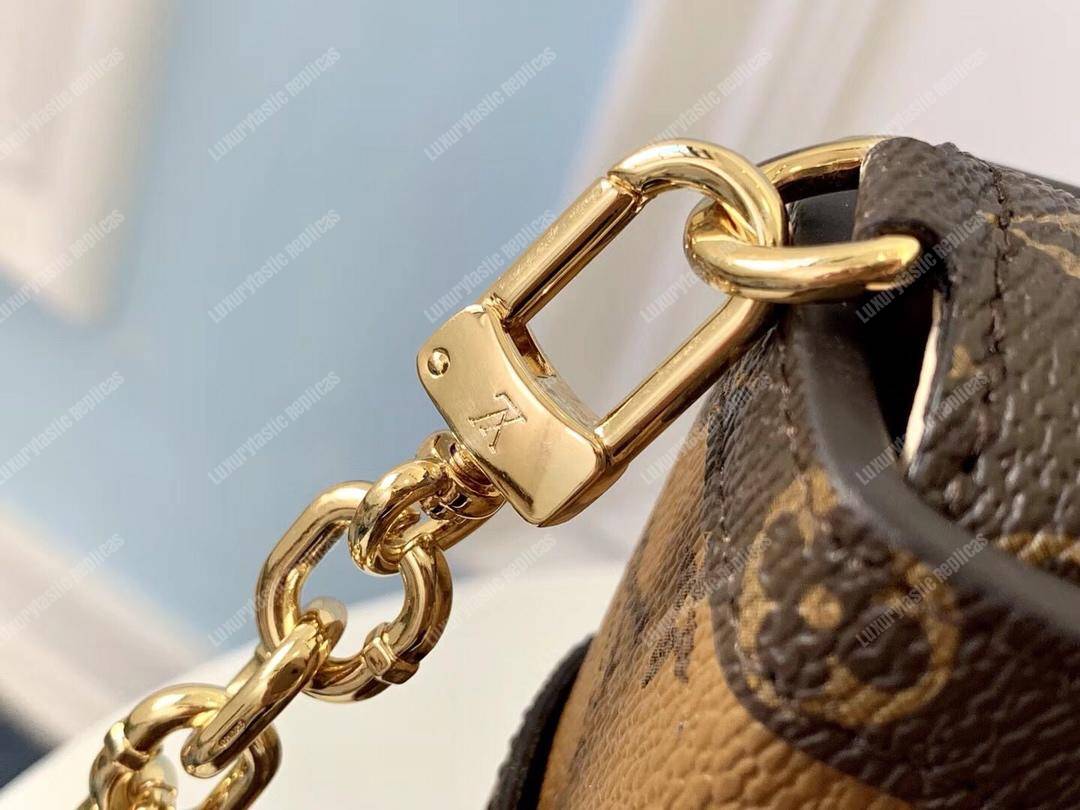 LV Pochette Verticale Trunk Monogram Reverse Canvas