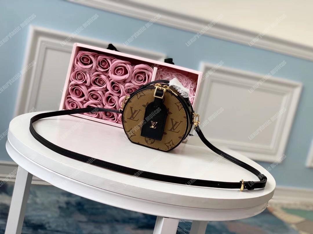LV Mini Boîte Chapeau Monogram Reverse Canvas
