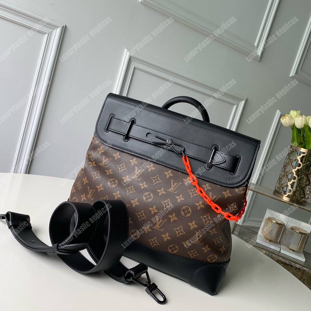 LV Steamer PM Monogram Solar Ray Canvas