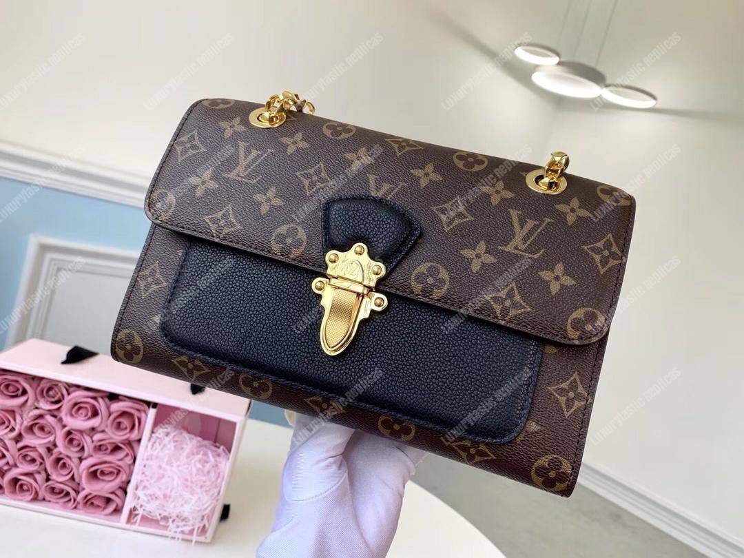 LV Victoire Bag Monogram Noir