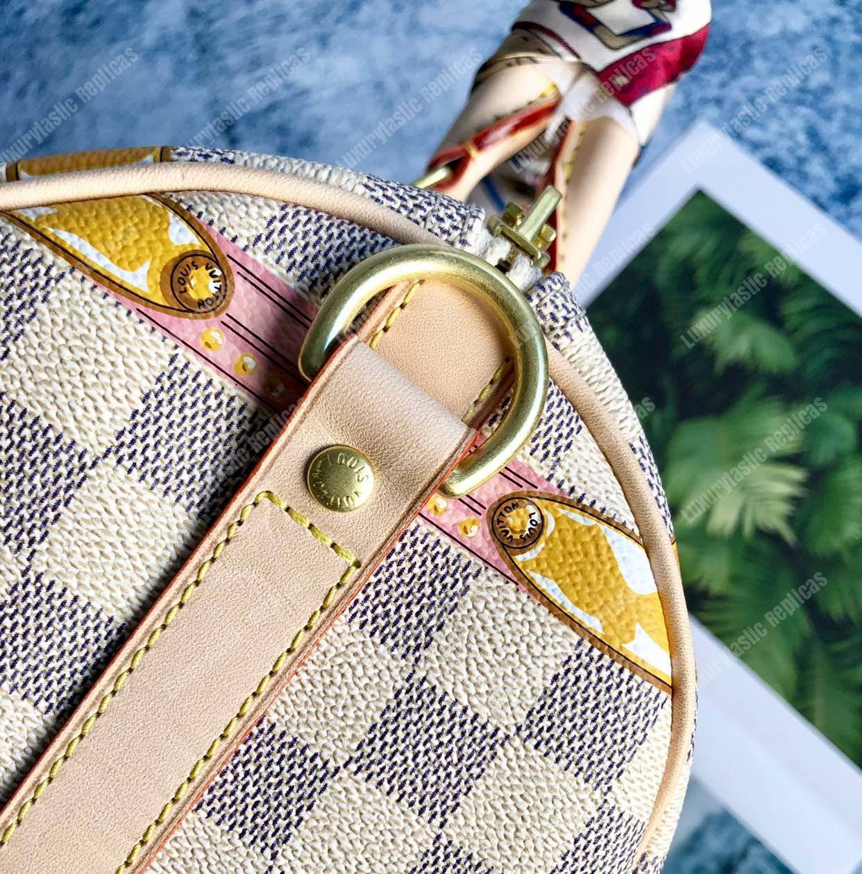 LV Speedy Bandouliere 30 Damier Azur Summer 2018
