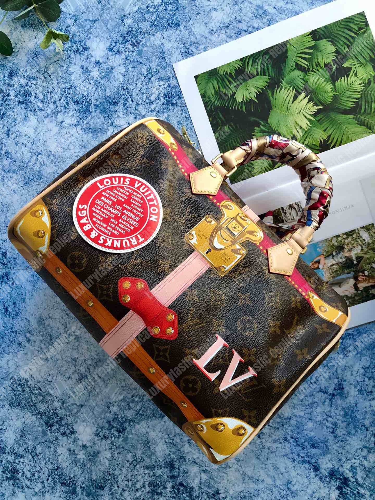 LV Speedy Bandouliere 30 Monogram Tromp L’oeil Screen