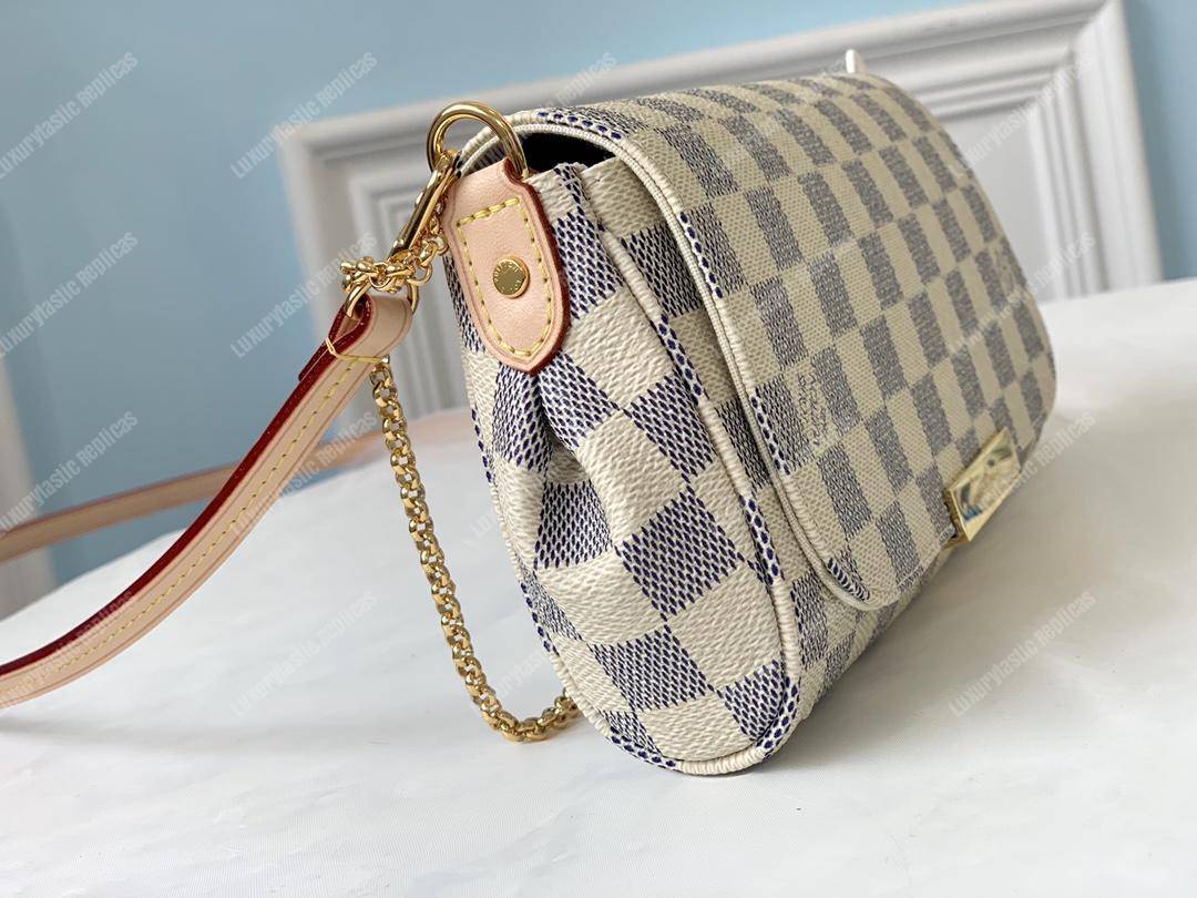 LV Favorite PM Damier Azur