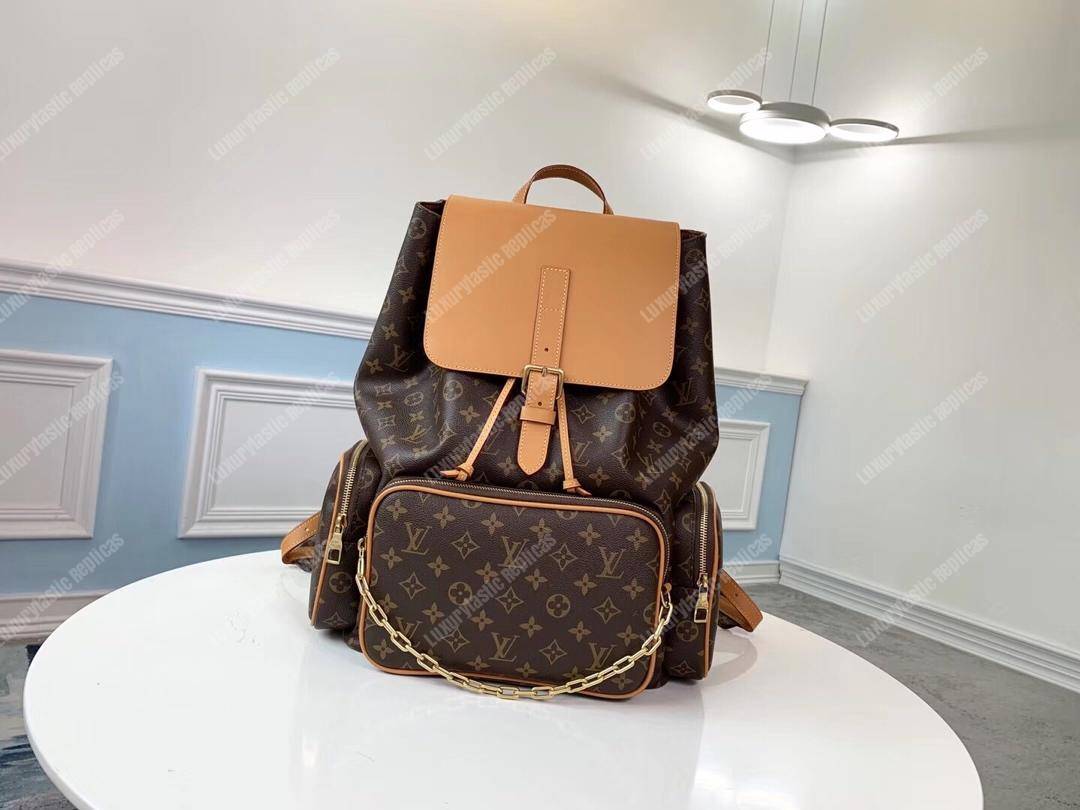 LV Backpack Trio Monogram Canvas