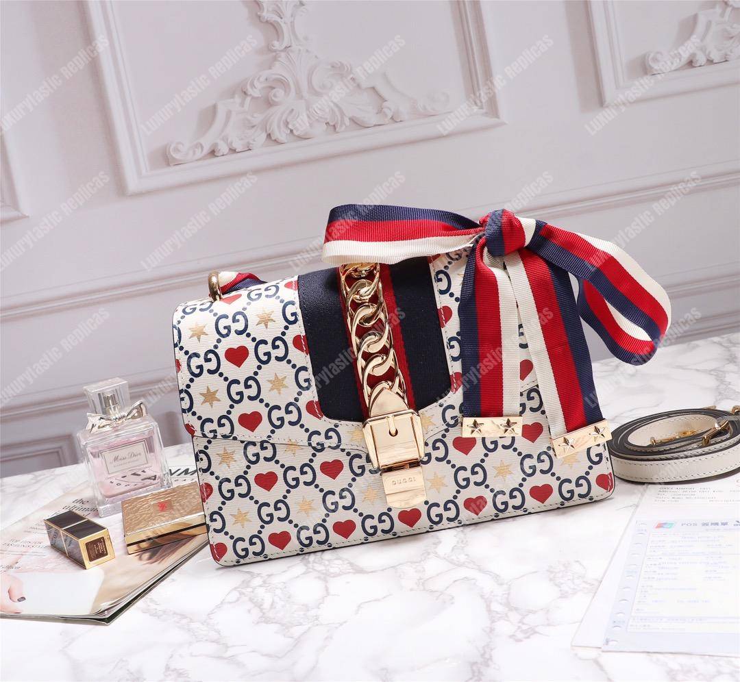 G*u*i chinese valentine’s day sylvie small shoulder bag