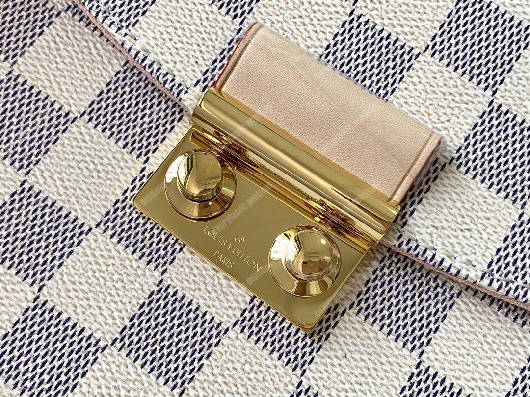 LV Croisette Damier Azur Canvas