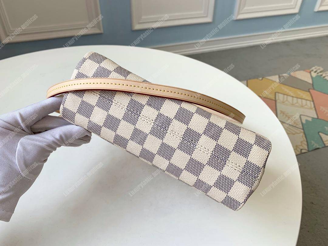 LV Croisette Damier Azur Canvas