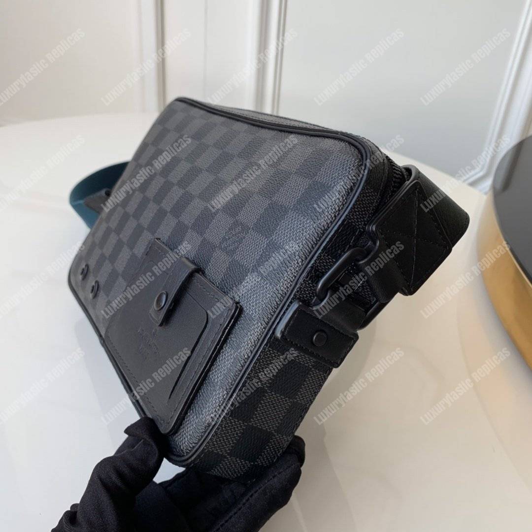 LV Alpha Messenger Damier Graphite