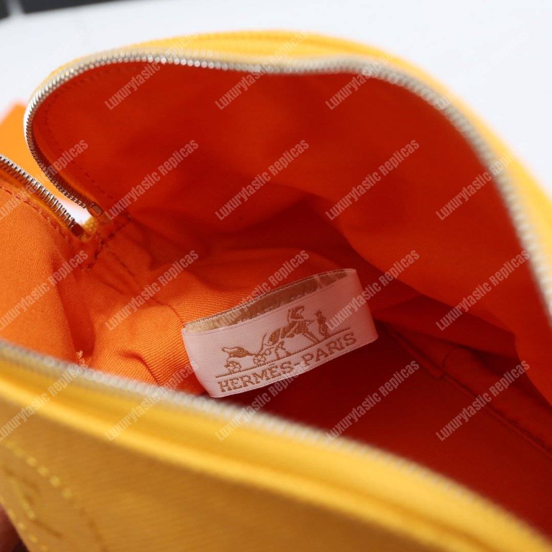 H**mes bolide travel case medium model light orange