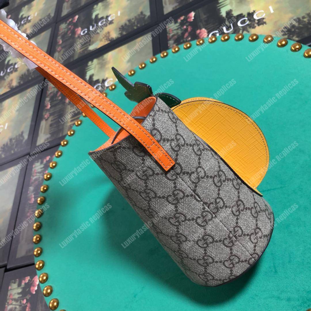 G*u*i children’s gg bucket bag with pineapple