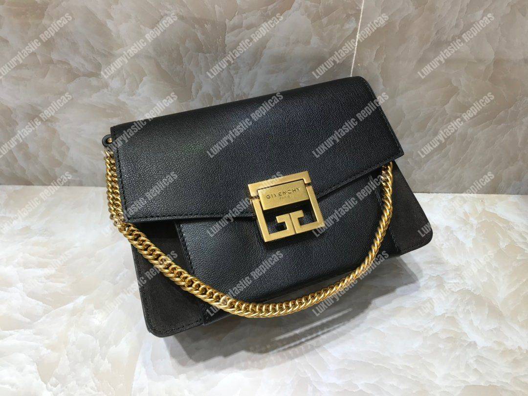 Givenchy Small GV3 Bag In Box Leather Black