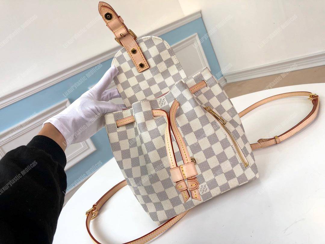 LV Sperone BB Damier Azur Canvas