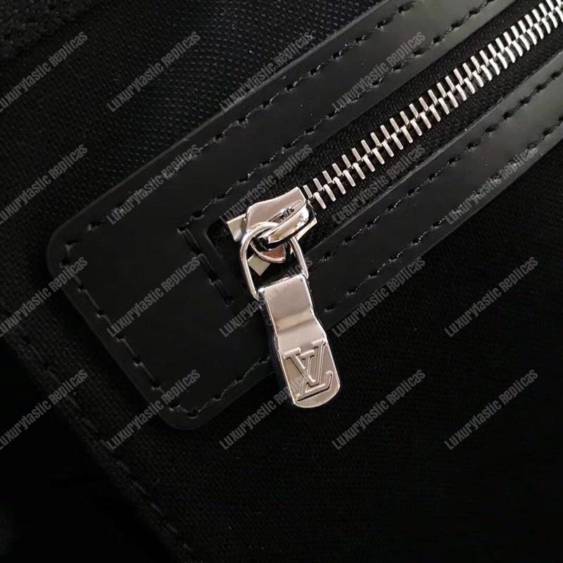 LV Keepall Bandouliere 55 Damier Graphite Canvas